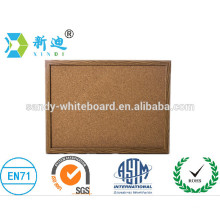 Cork Board com quadro MDF sandy-whiteboard